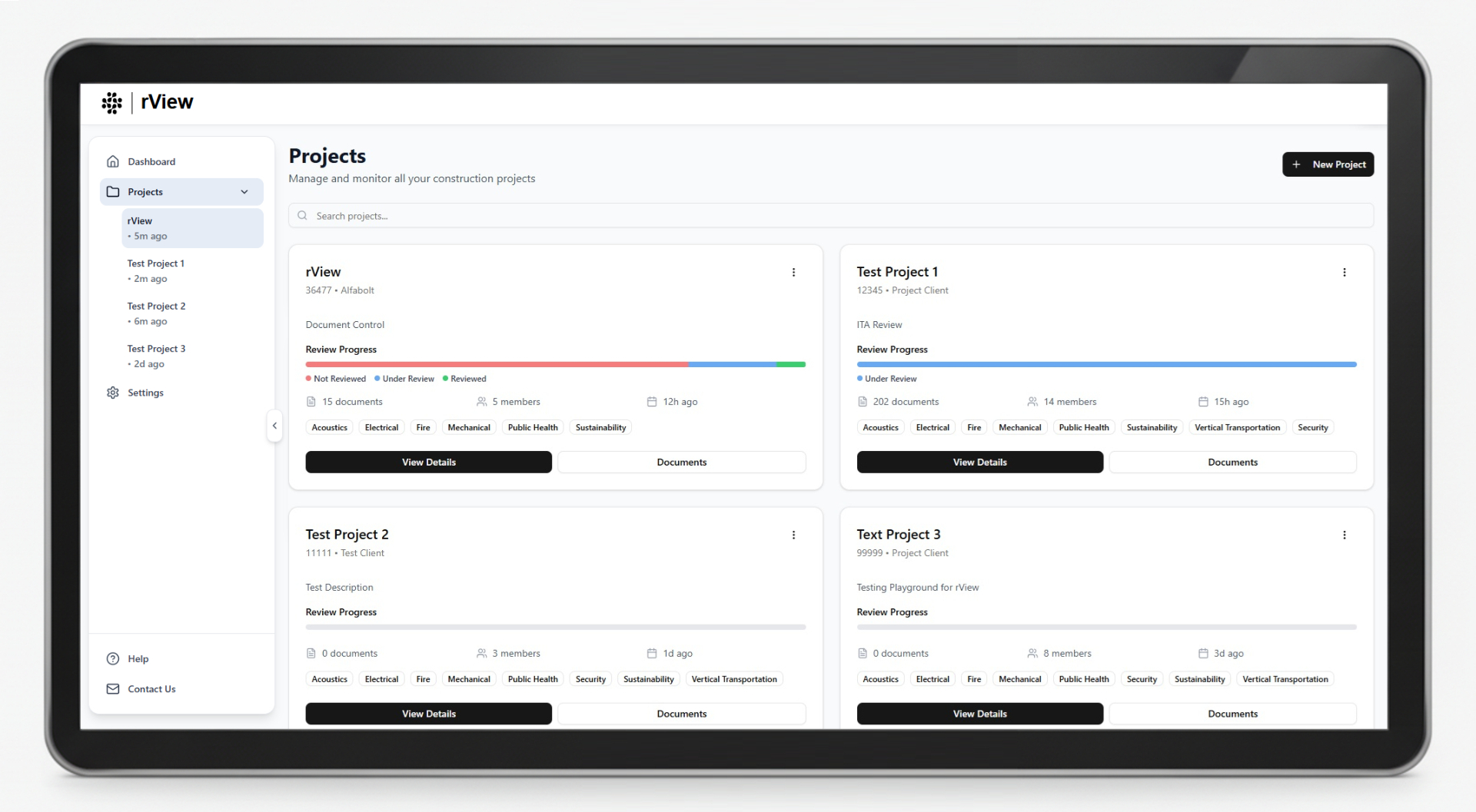 Ruview App rView | Document Review Platform